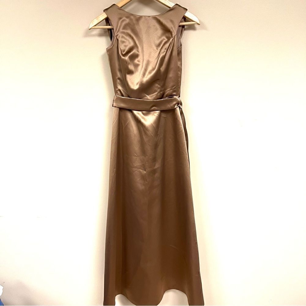 Dressy Collection by Vivian Diamond bronze dress size 0